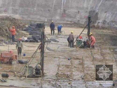 临邑我公司承建北京房山区水池地基注浆加固工程